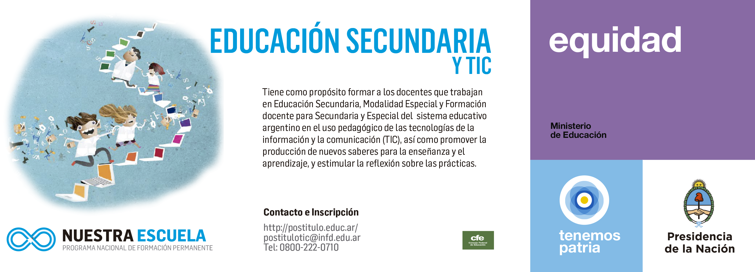 Post educación secundaria y TIC